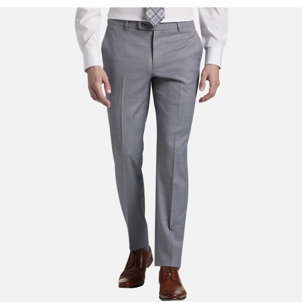 Modern Fit Grey Suit Pants Size 36